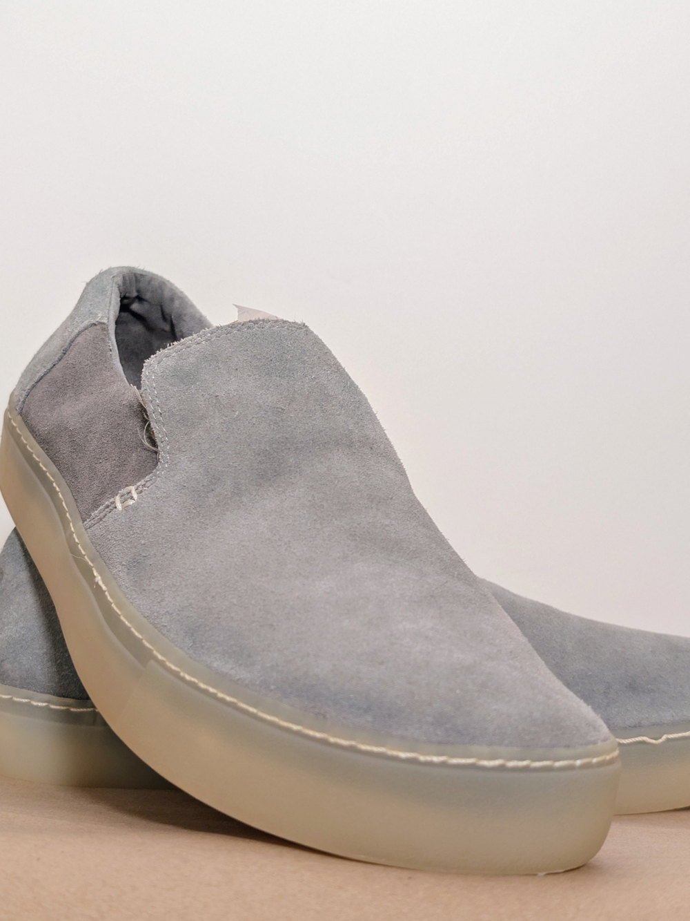 Tom's Gray Suede Lomas - Picture 2 of 4